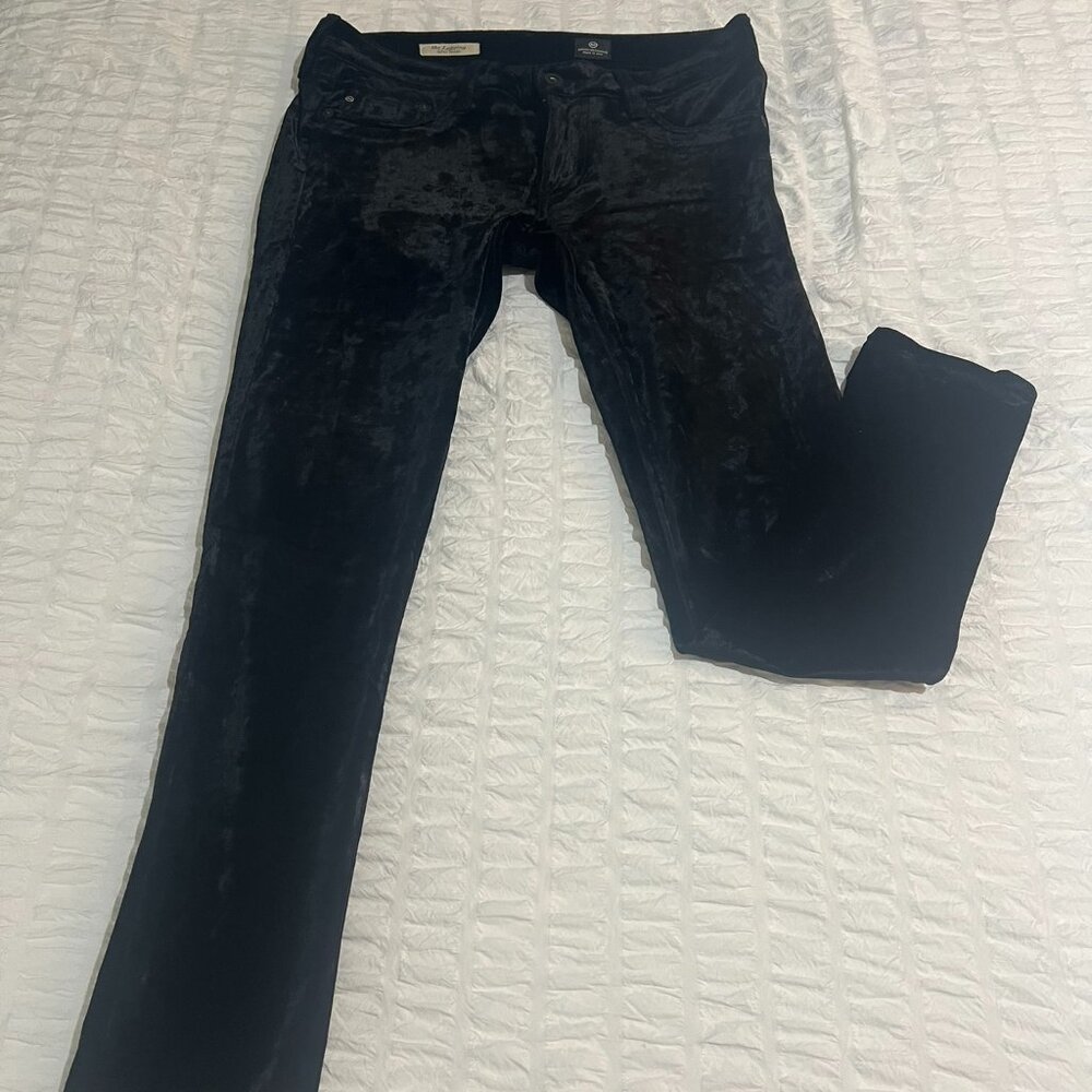 AG The Legging Velvet Super Skinny Jeans - Size 28R